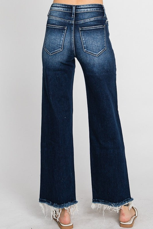 High Rise Classic Straight Jeans by Petra