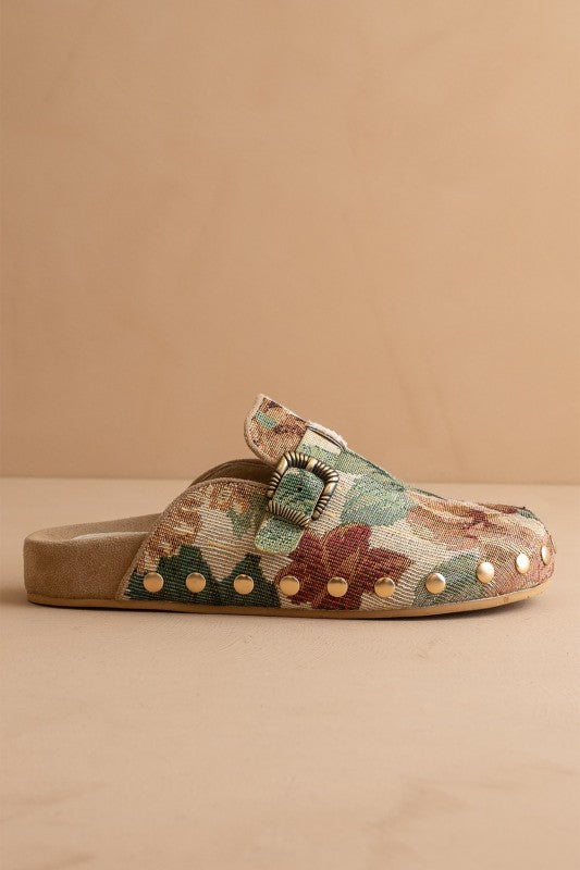 Fall Floral Clogs
