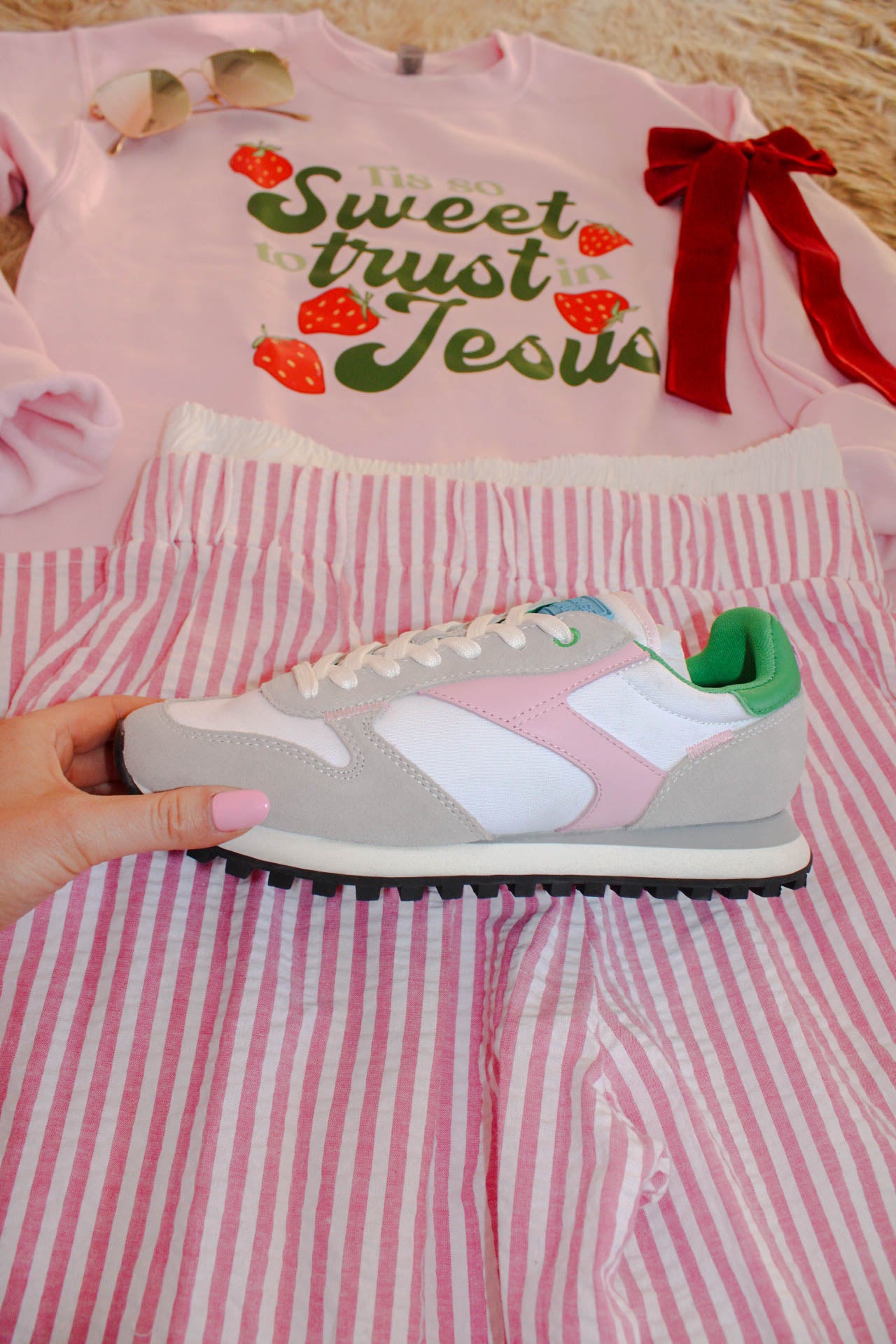 The Strawberry Sneaker by Vintage Havana