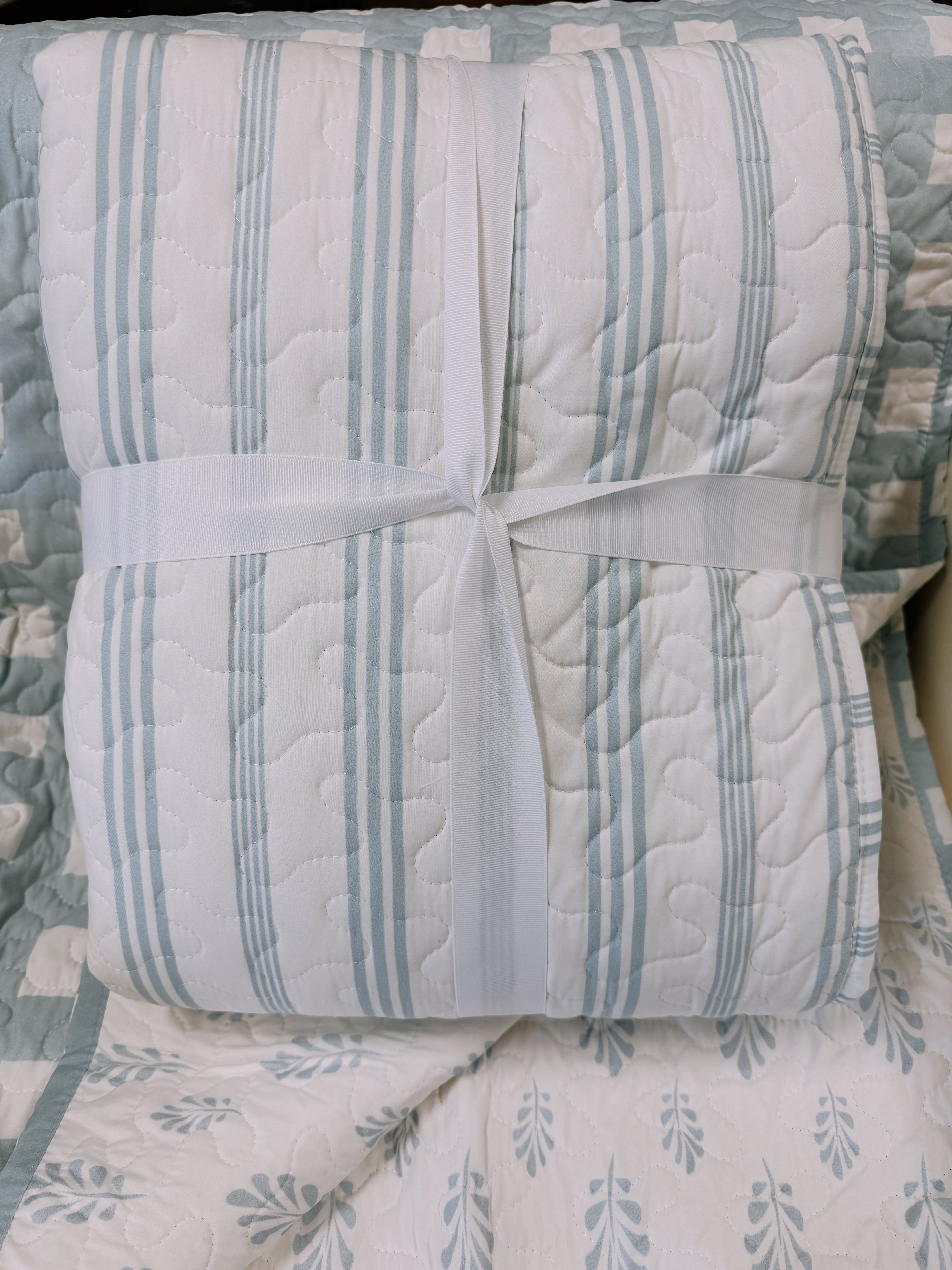 French Stripe in Light Blue