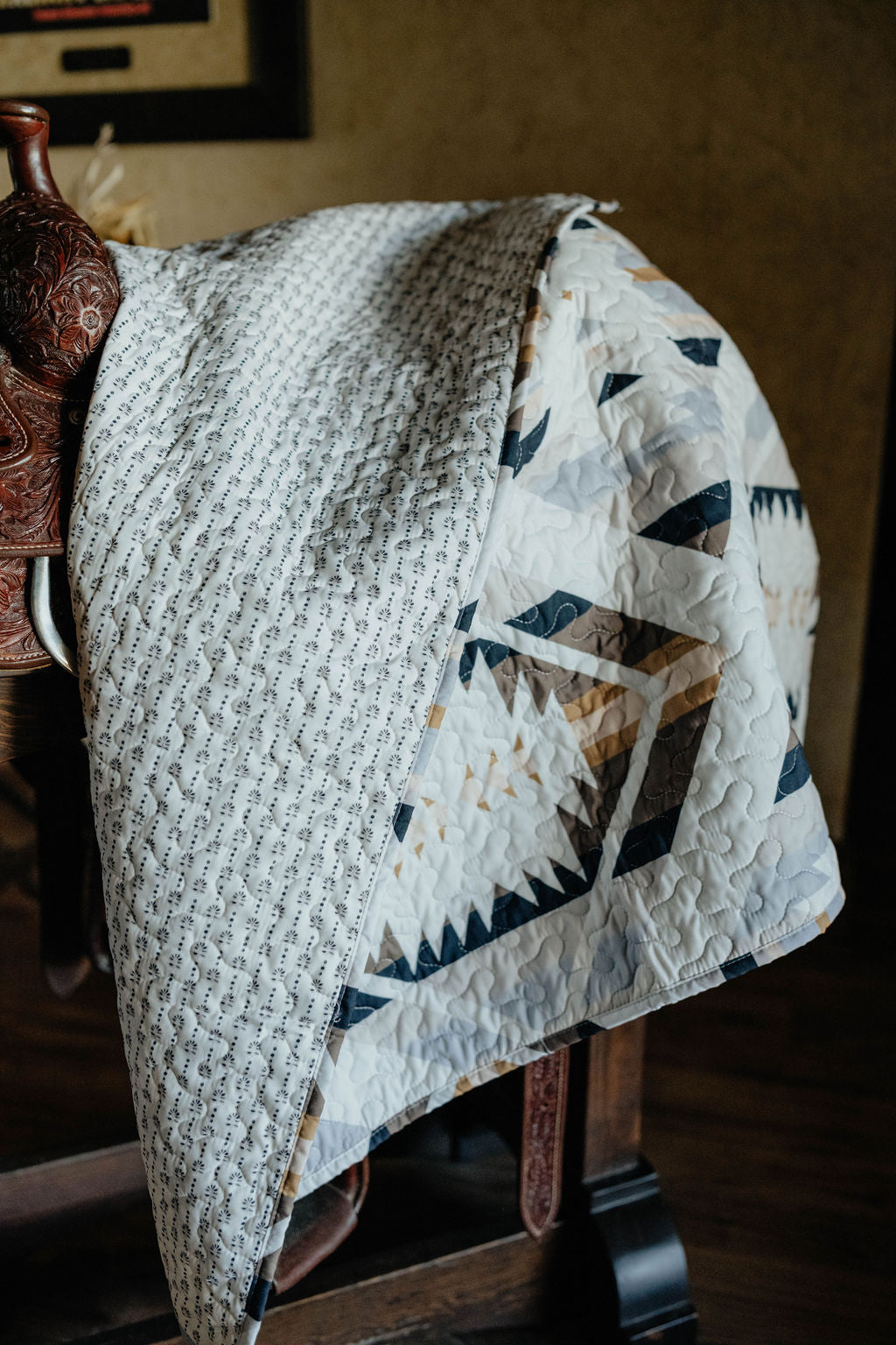 Winslow Quilt in Linen
