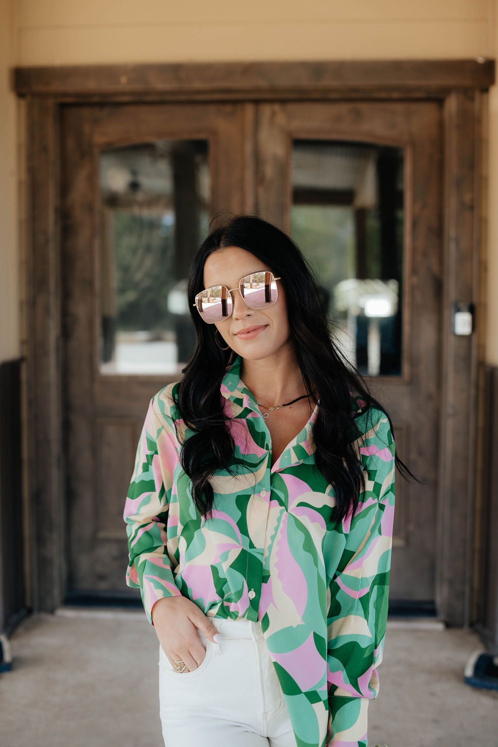 Saint in Gold Sunnies