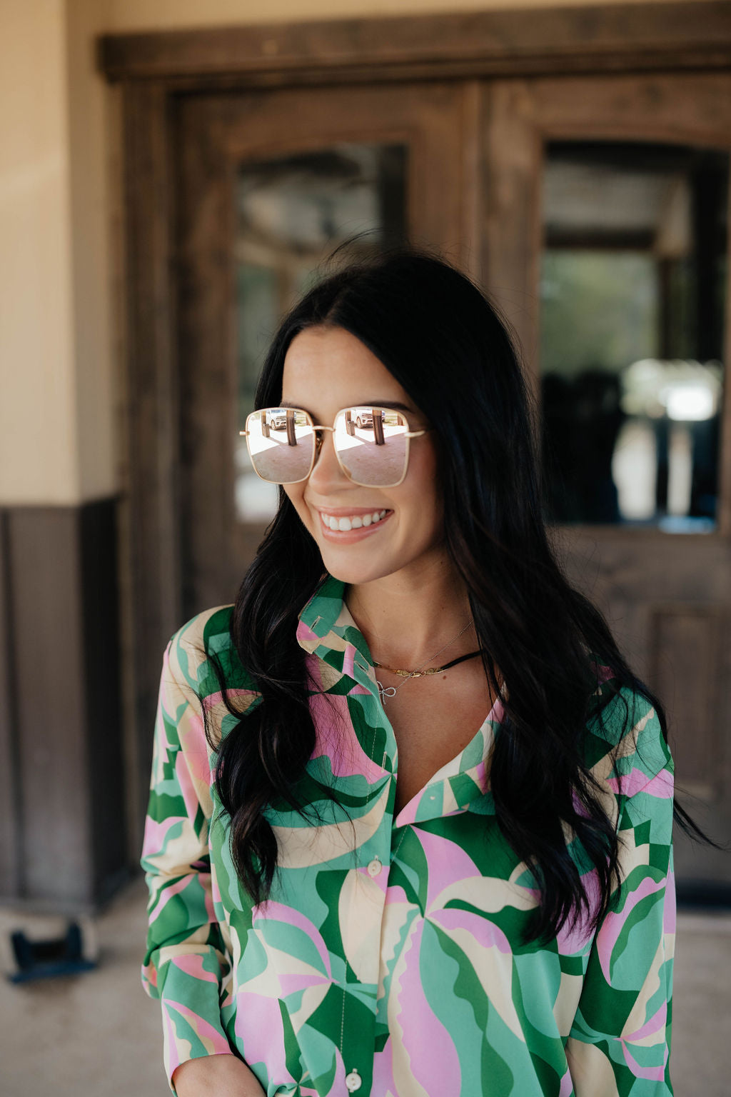 Saint in Gold Sunnies