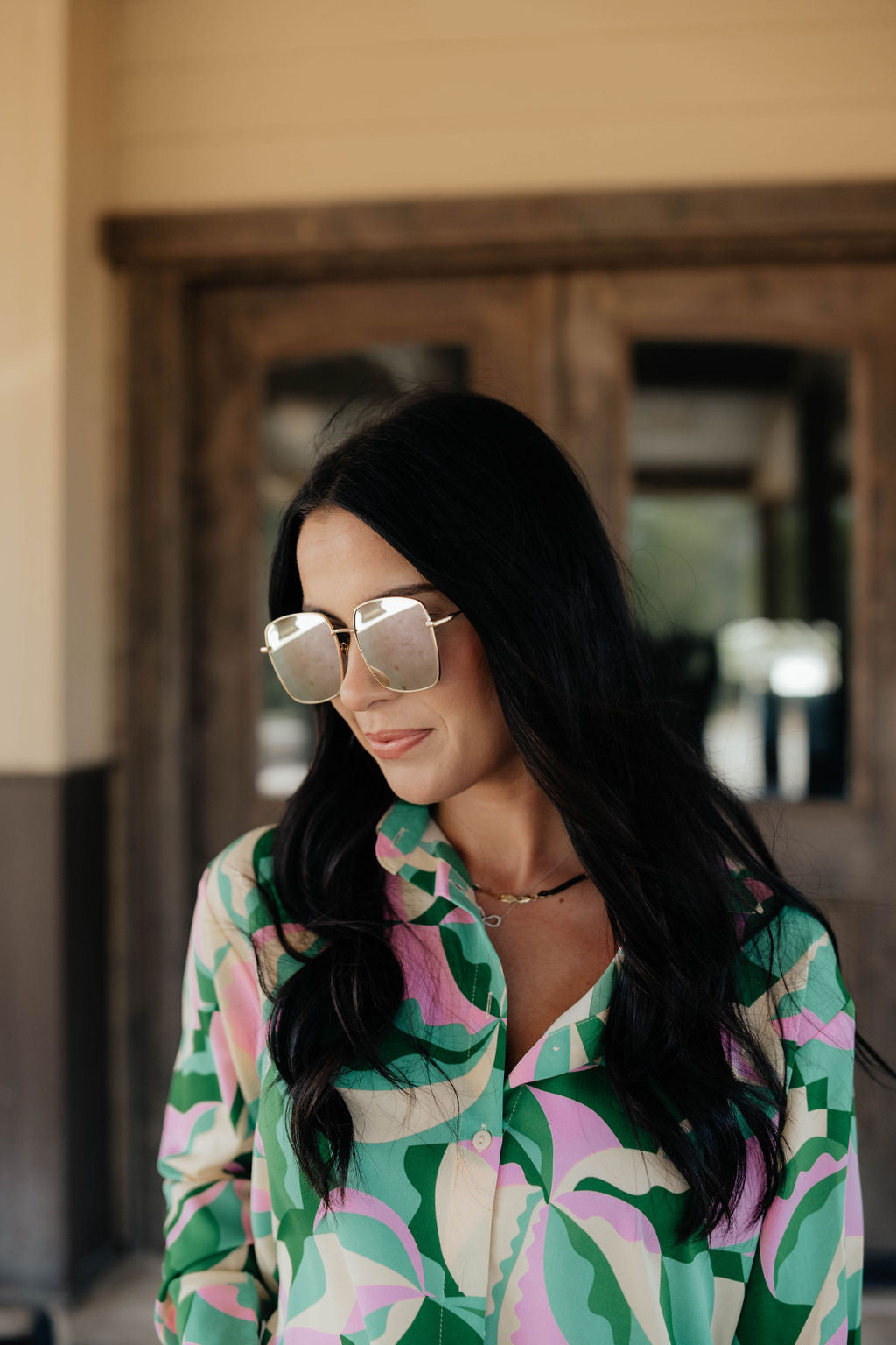 Saint in Gold Sunnies