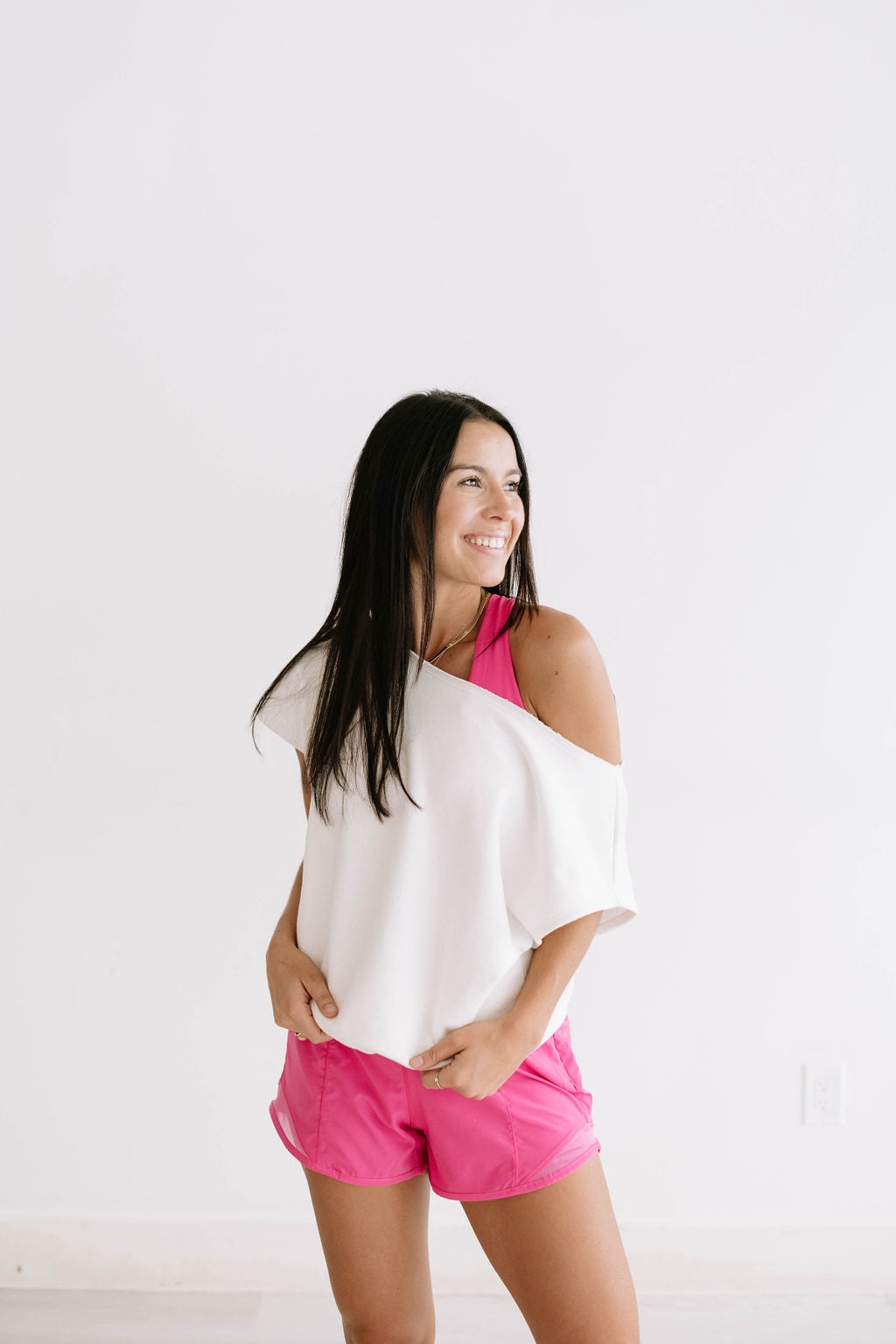 Active Criss Cross Sportsbra in Pink