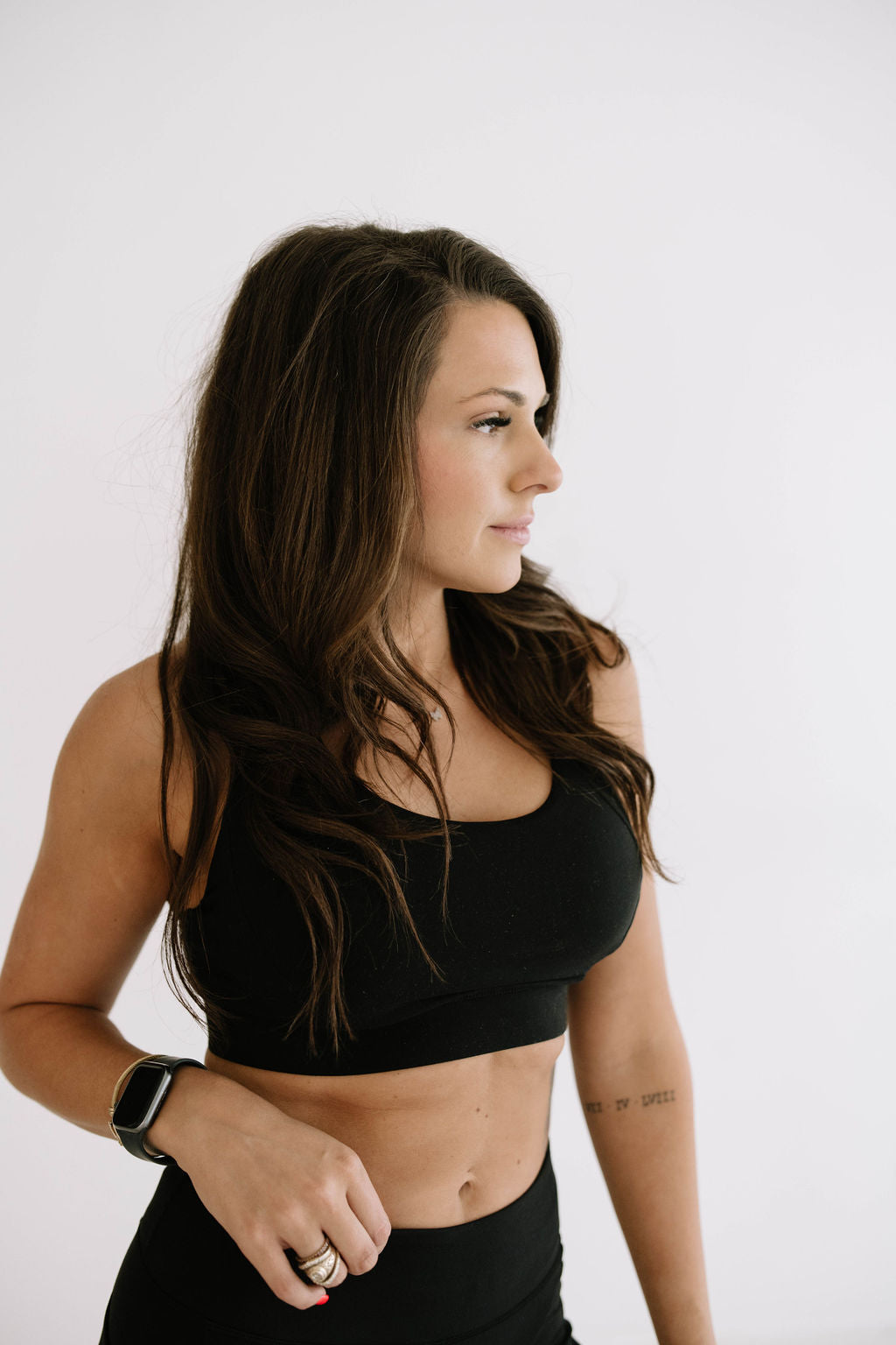 Active Criss Cross Sportsbra in Black