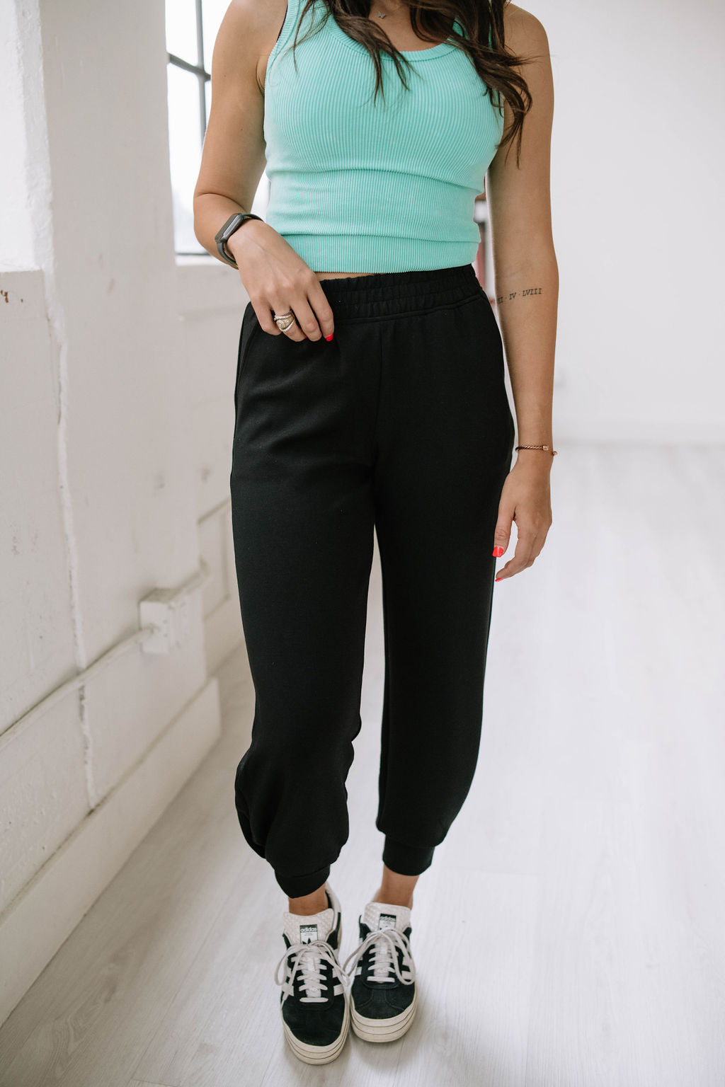 Scuba Joggers in Black