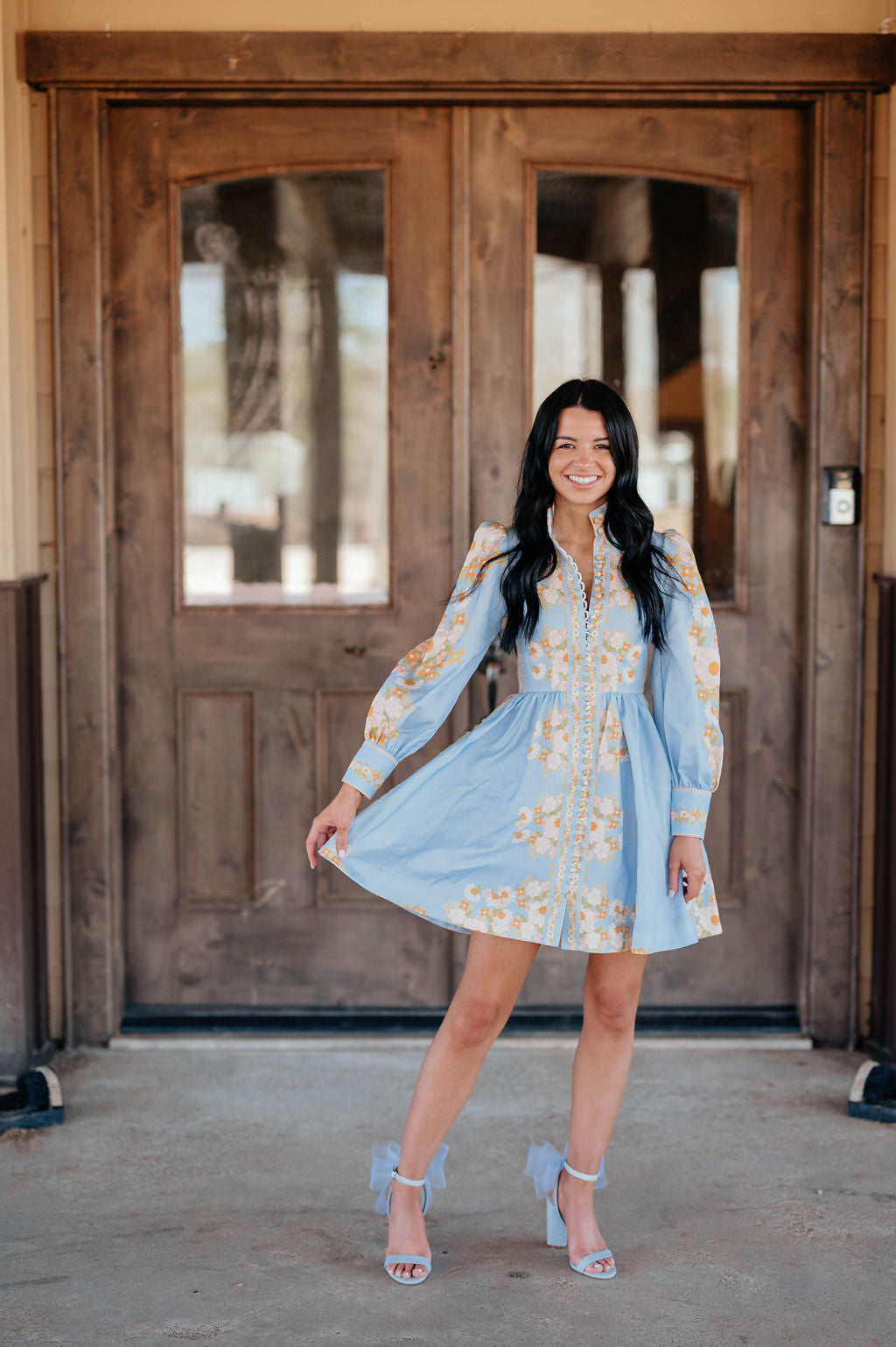 Kylie Dress in Blue