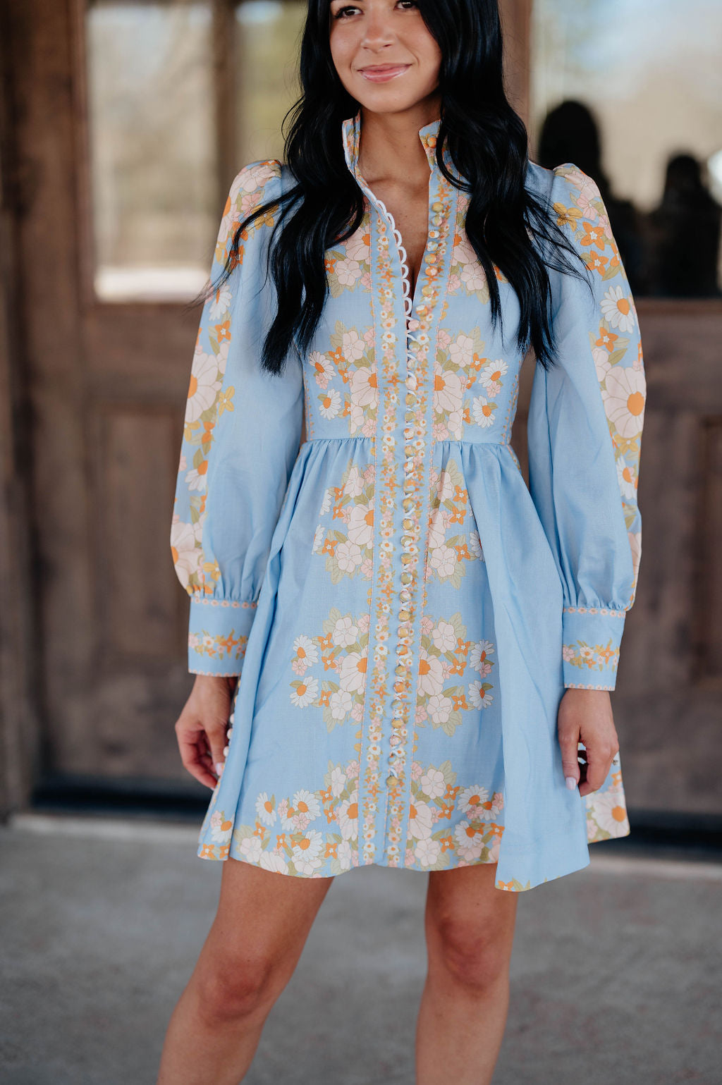 Kylie Dress in Blue
