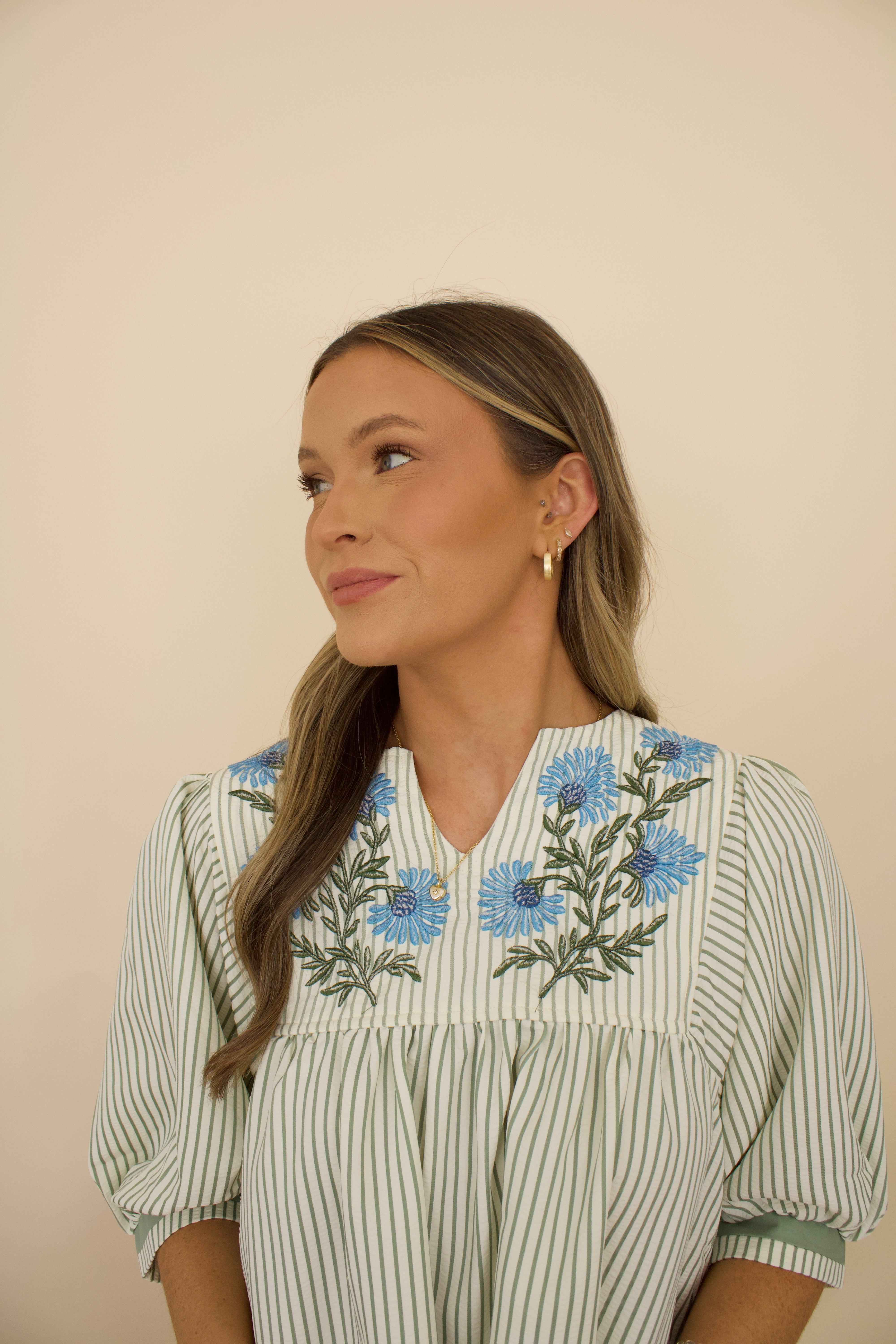 May Embroidered Top