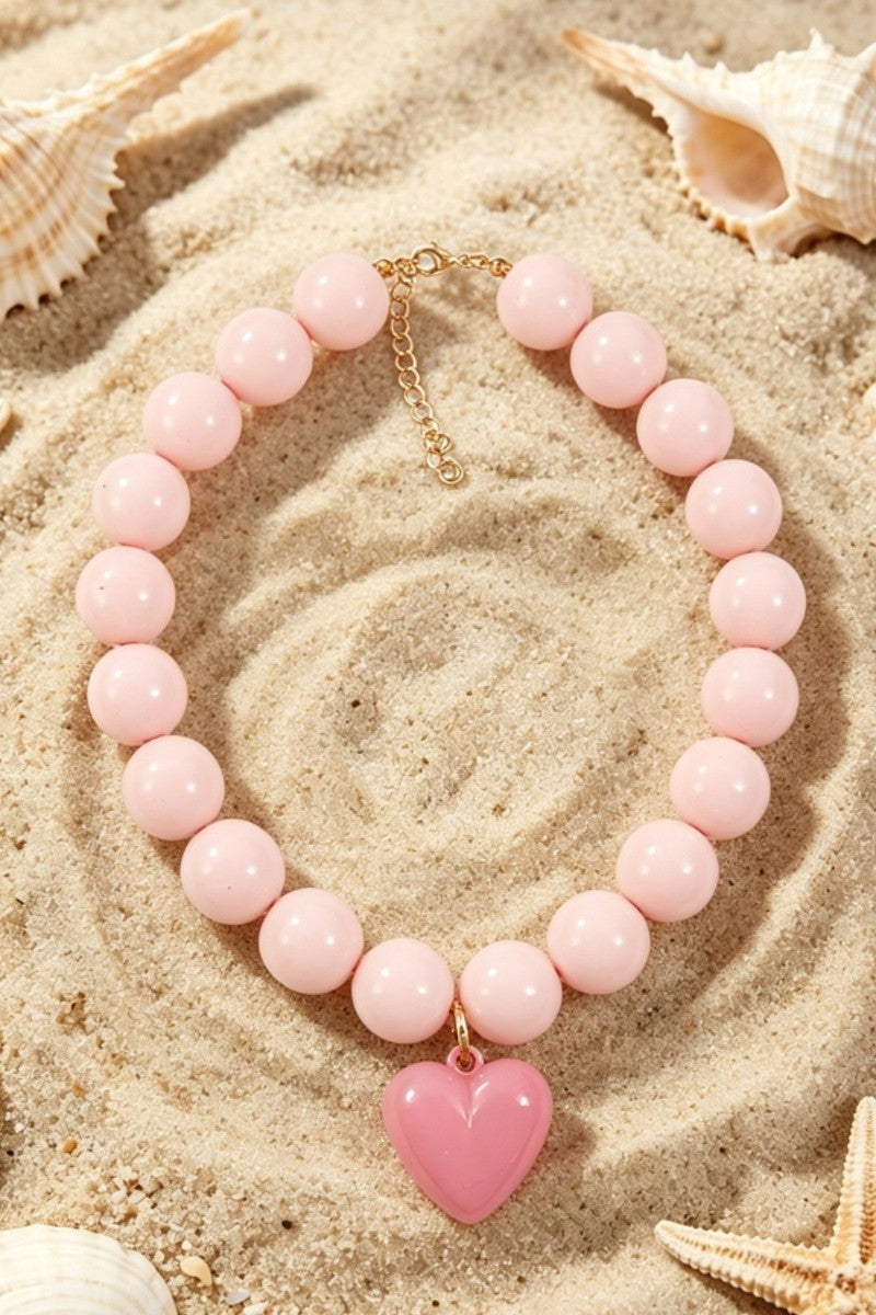 Pink Bubble Necklace