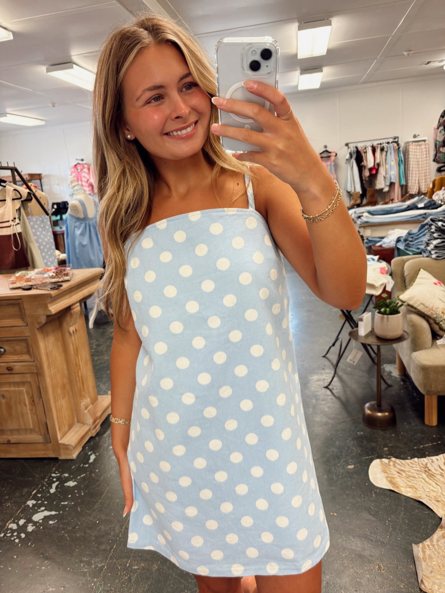 Regina Polka Dot Dress