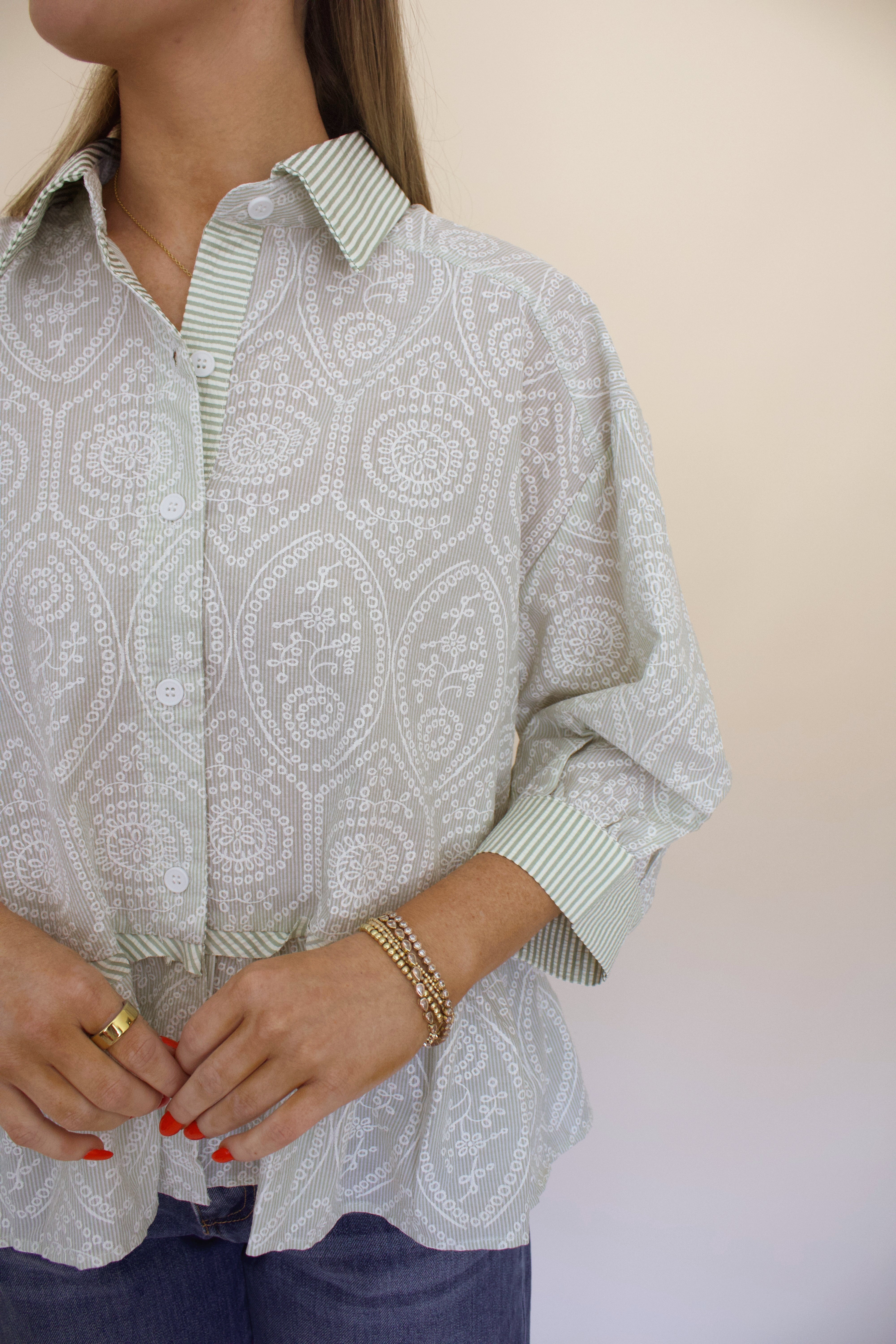Sabel Sage Top