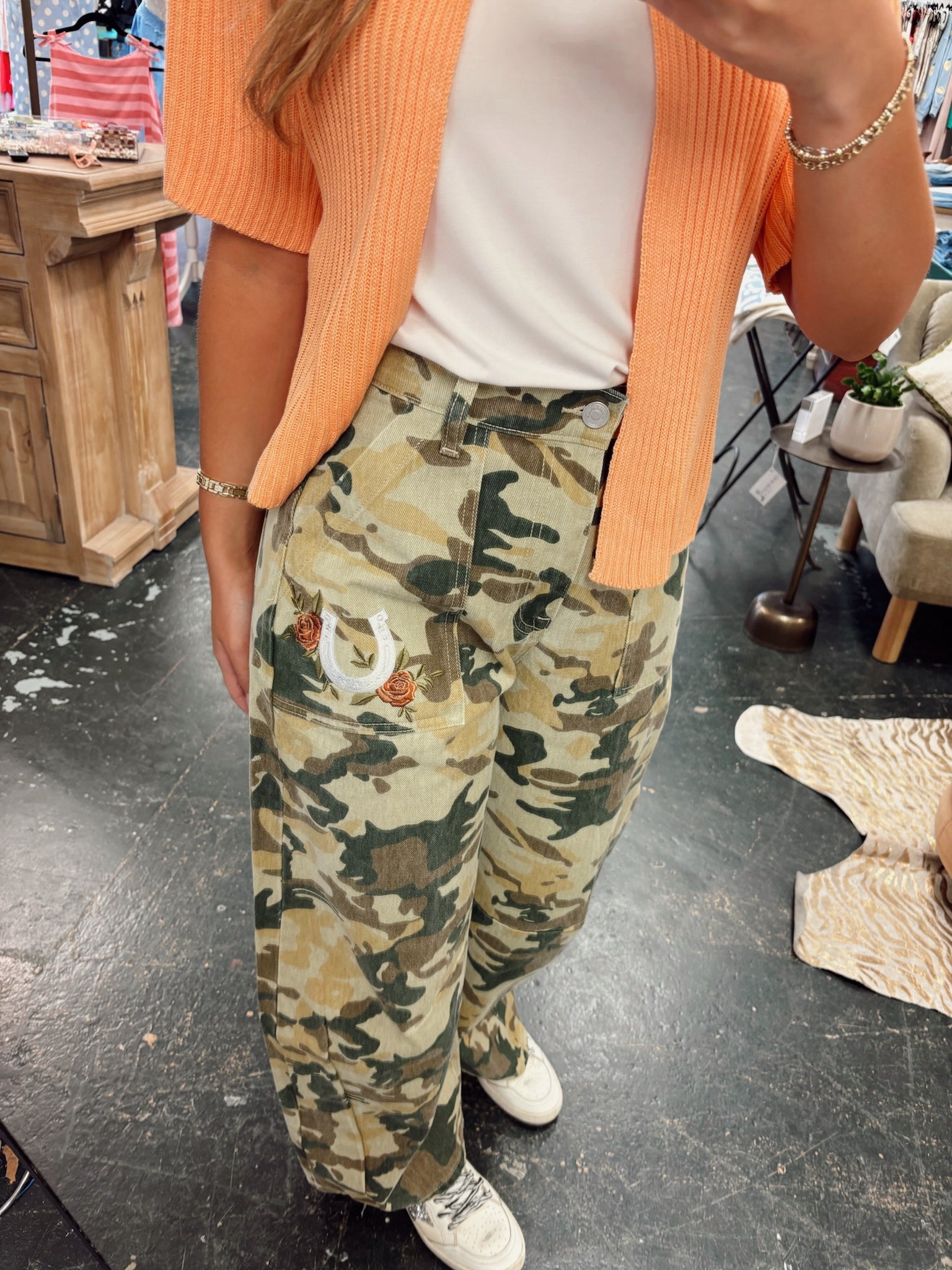 Wild Rose Camo Jeans by Rodeo Quincy