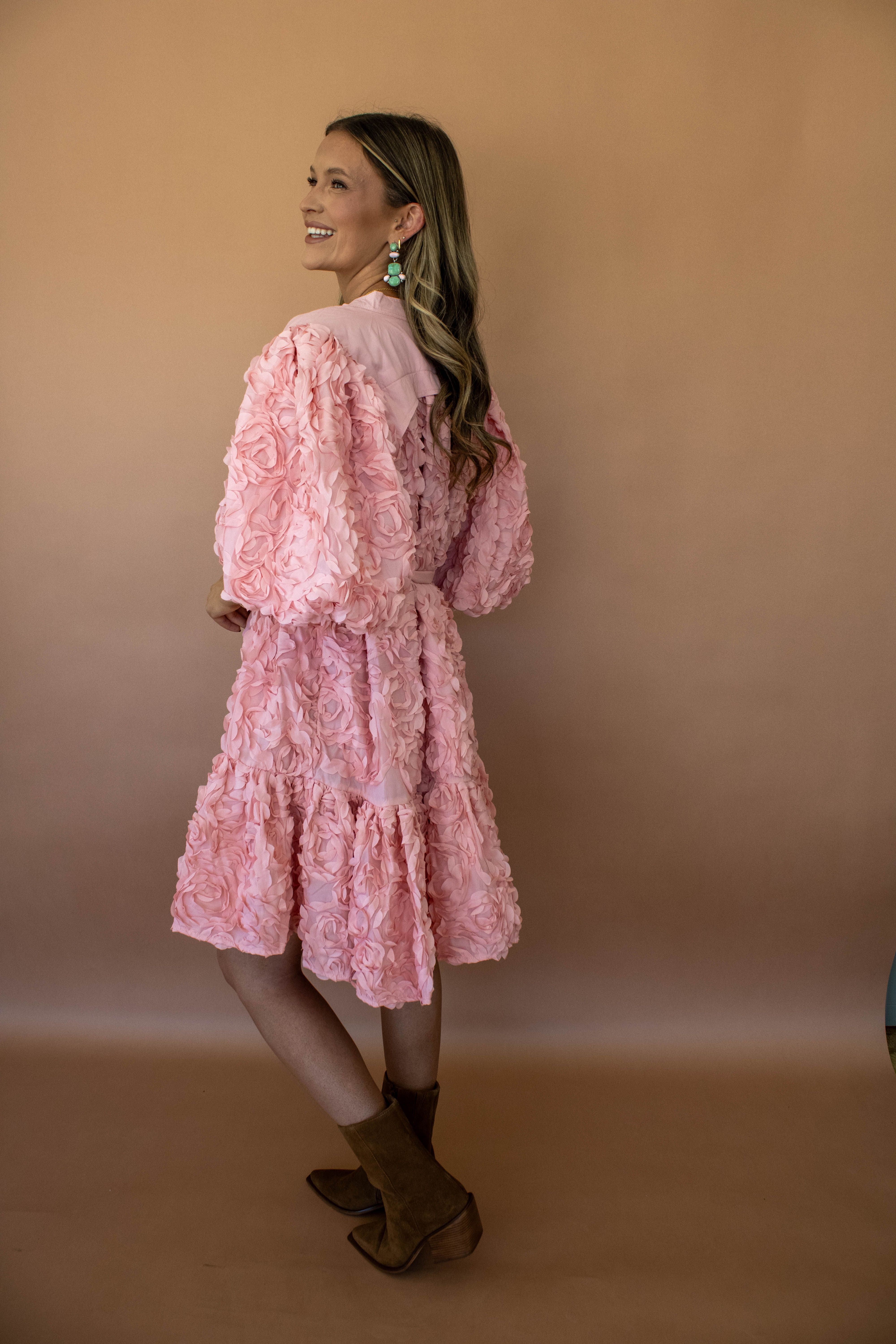 Ruffled Petal Dress