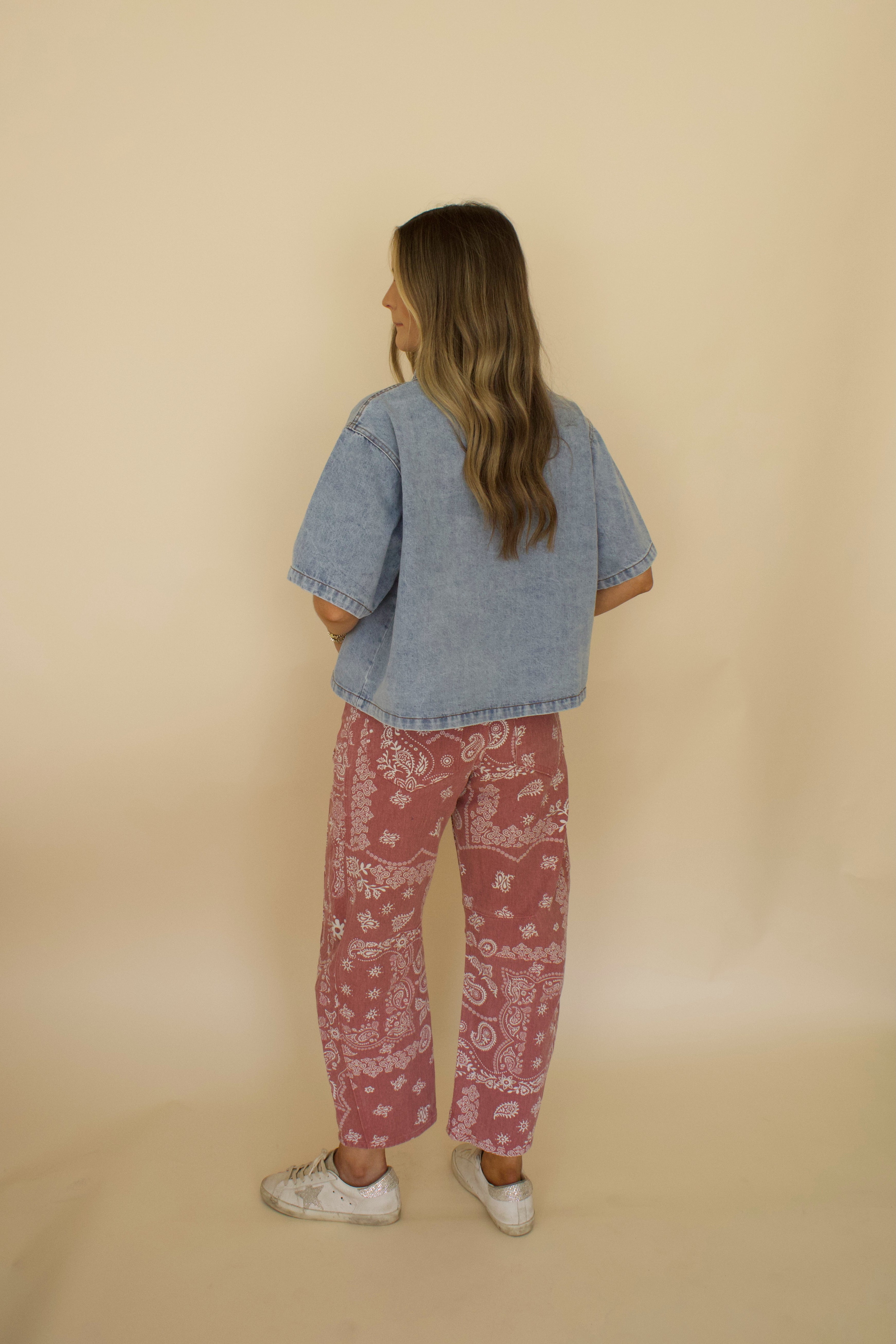 Washed Denim Pocket Shirt