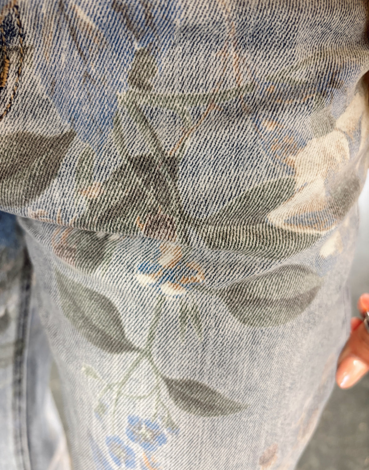 Vervet Flower High Rise Jeans