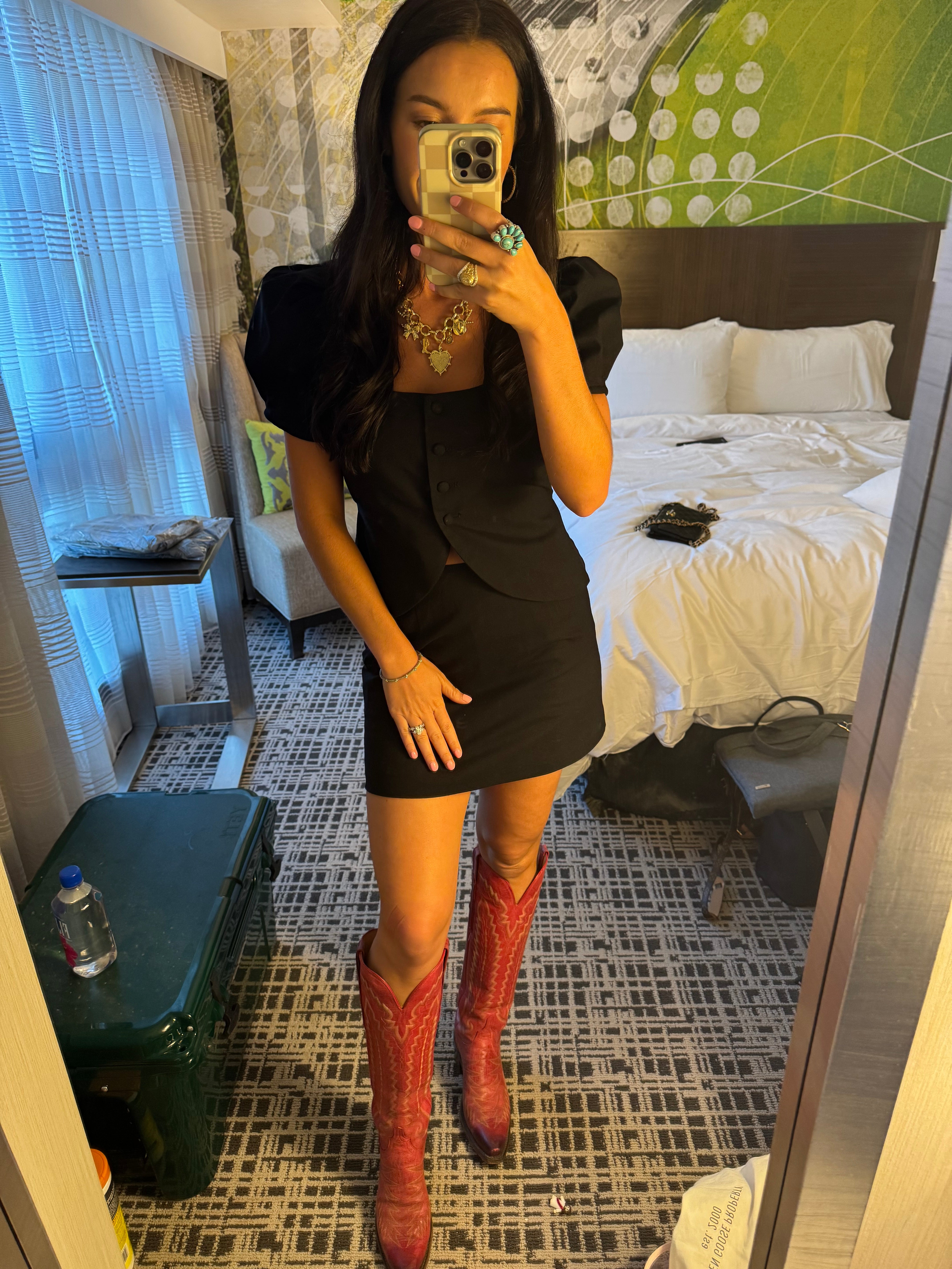 Sarah Mini Black Set