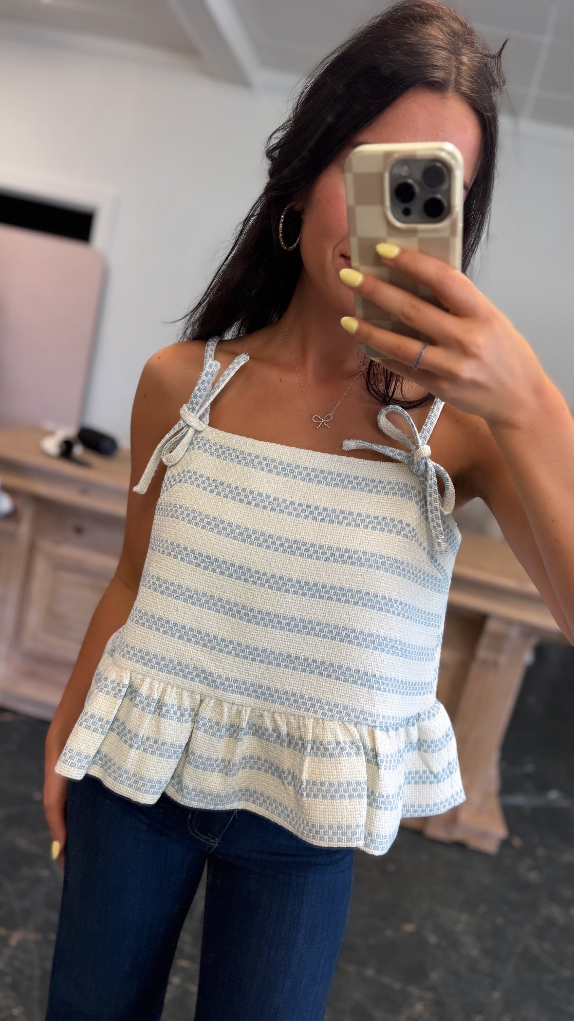 Rachel Peplum Top