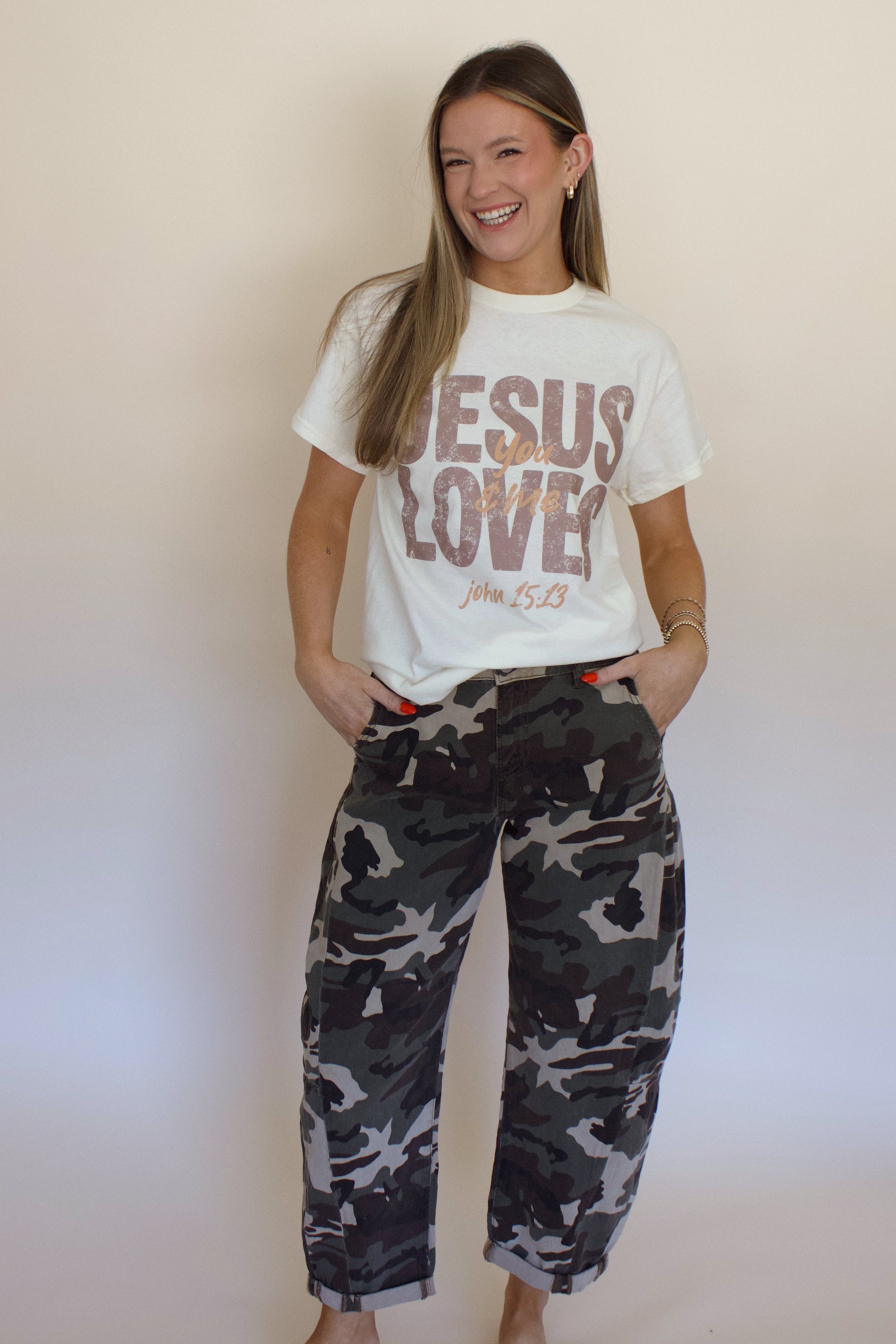 Jesus Loves You & Me Tee