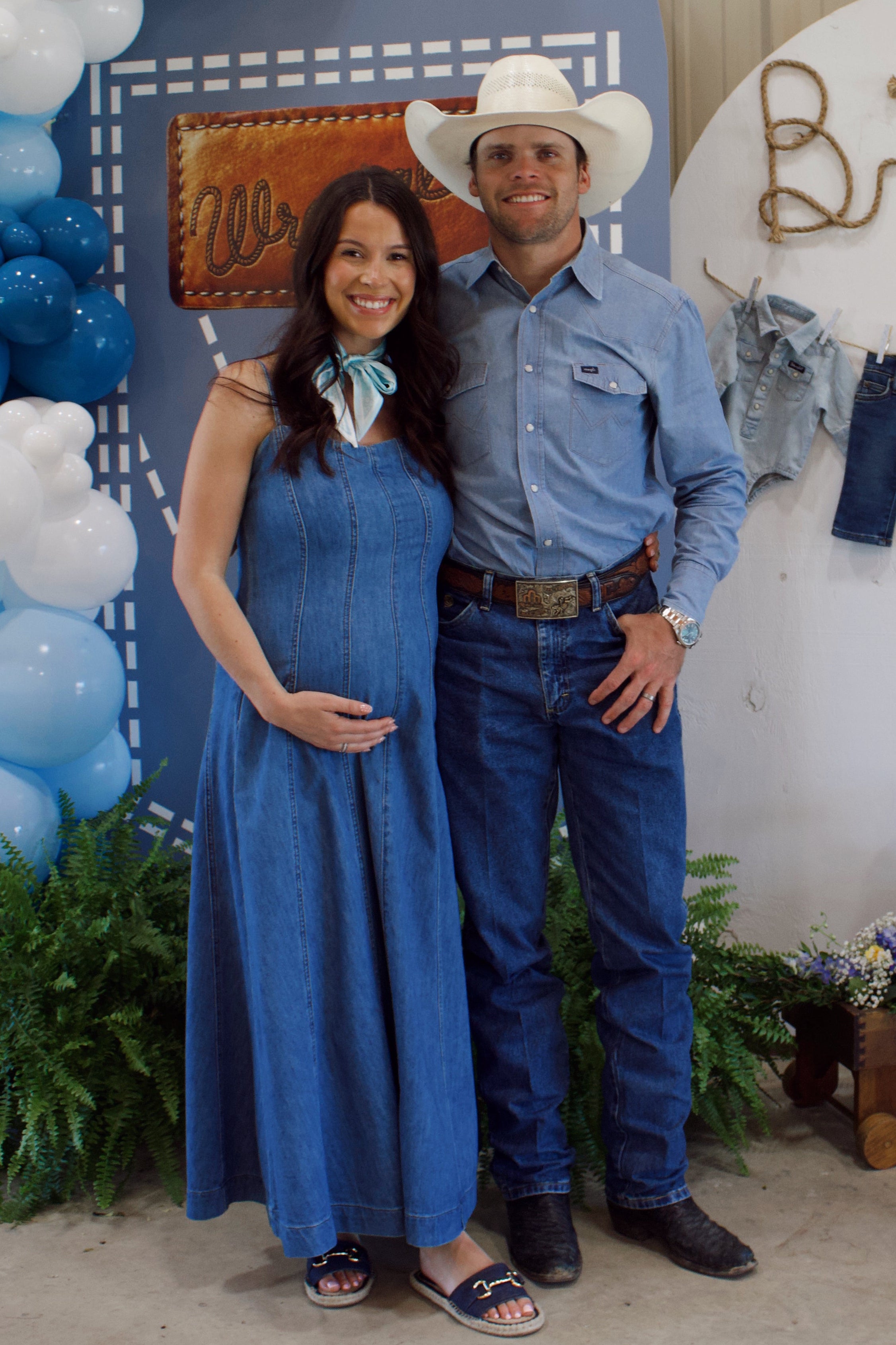 Maxi Denim Dress