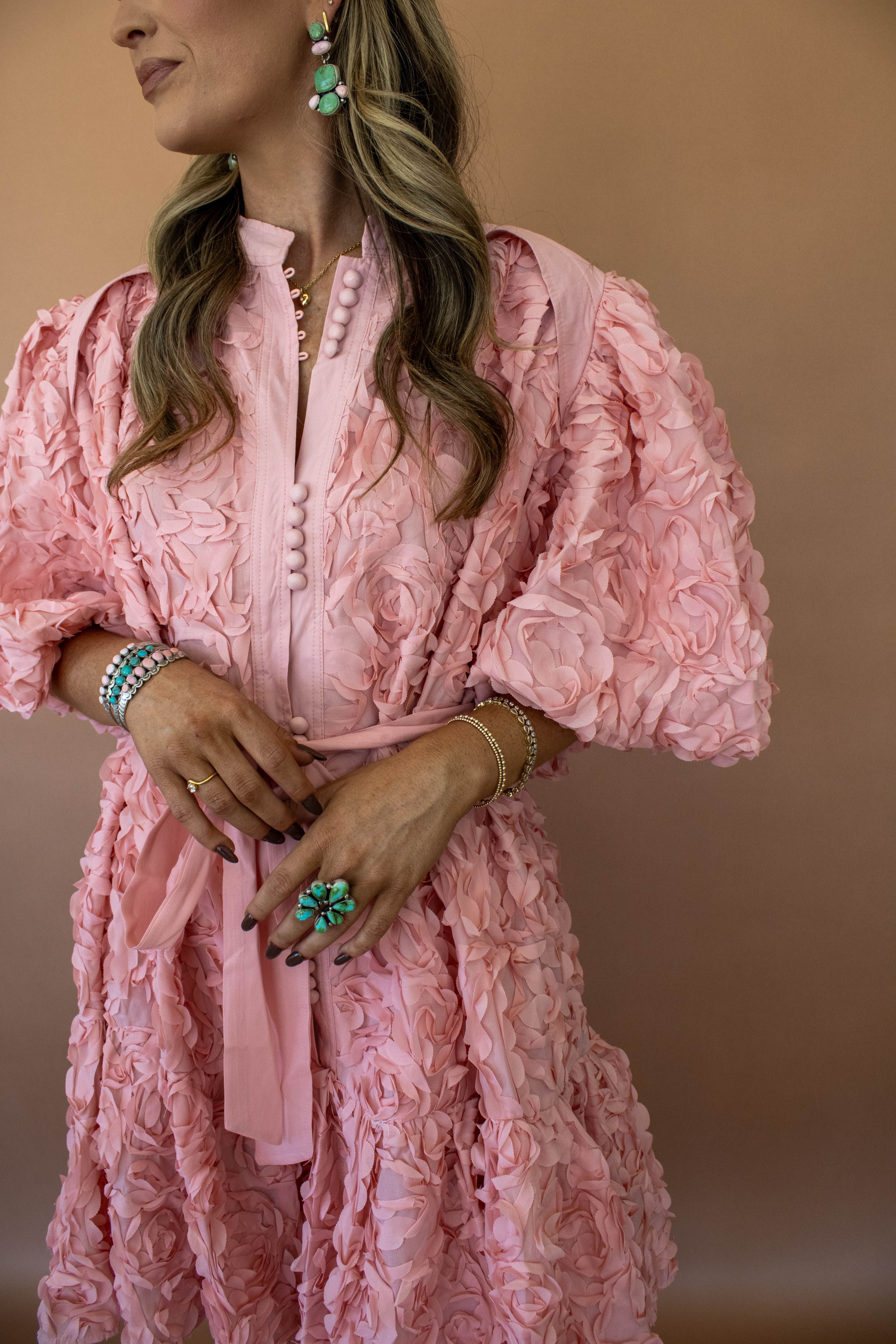 Ruffled Petal Dress