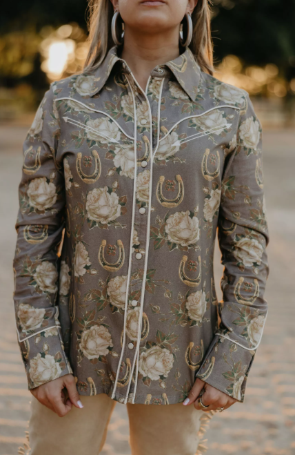 Lucky Bell Button Up by Rodeo Quincy