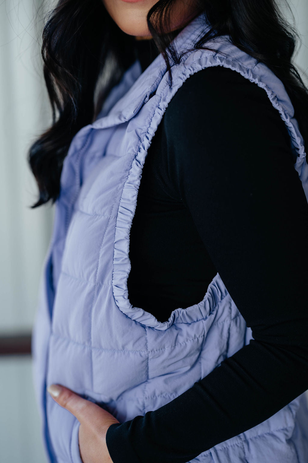 Purple Puffer Vest