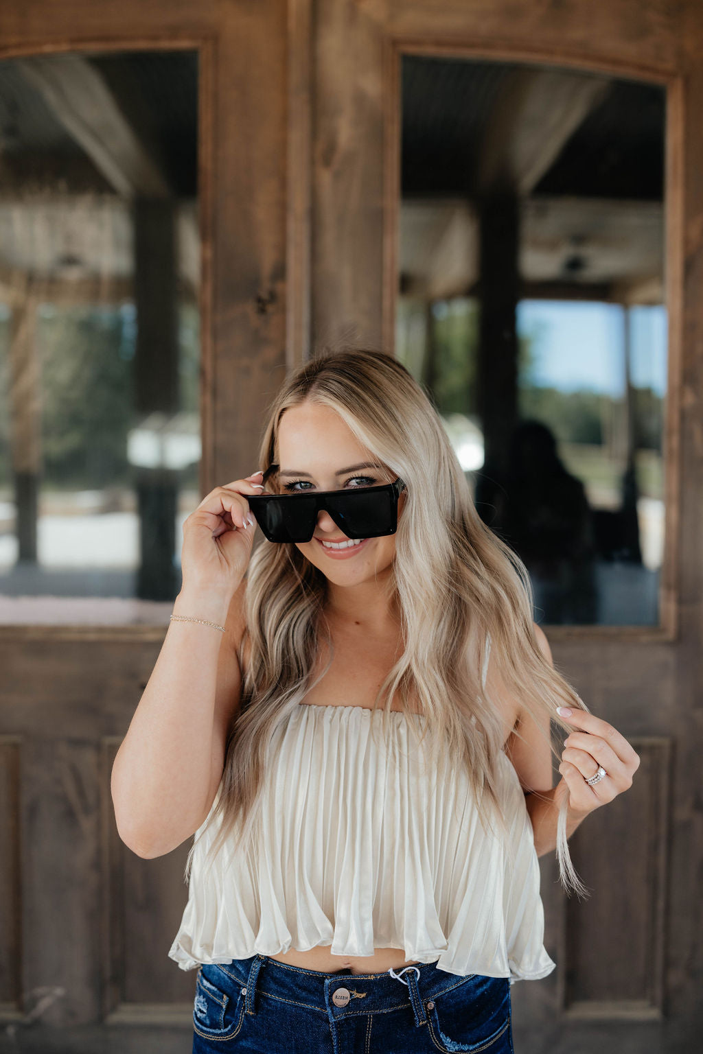 Pearl crop top