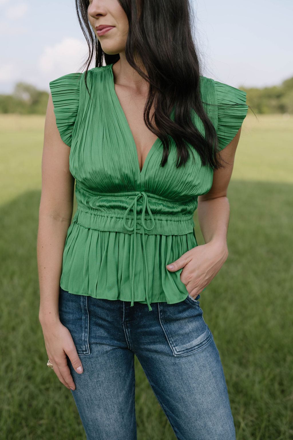 Spring Green Top