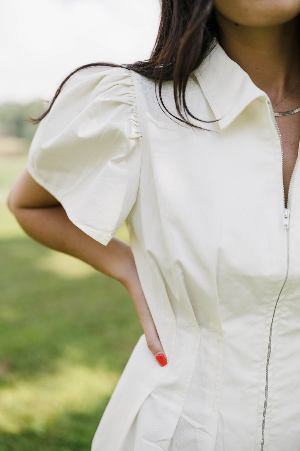 Ivory Utility Dress