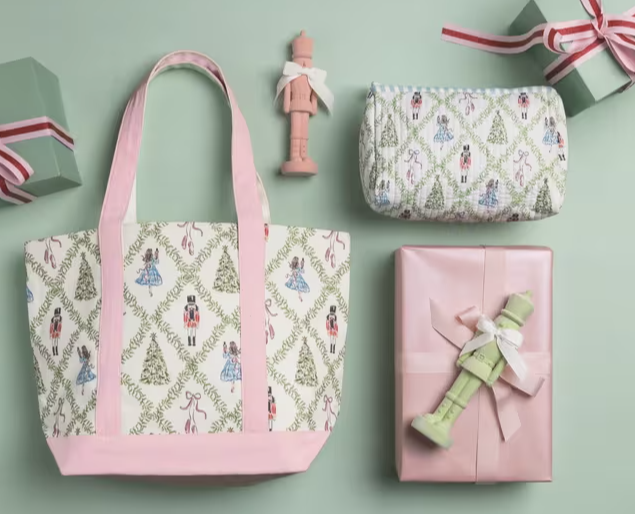 Nutcracker Canvas Tote