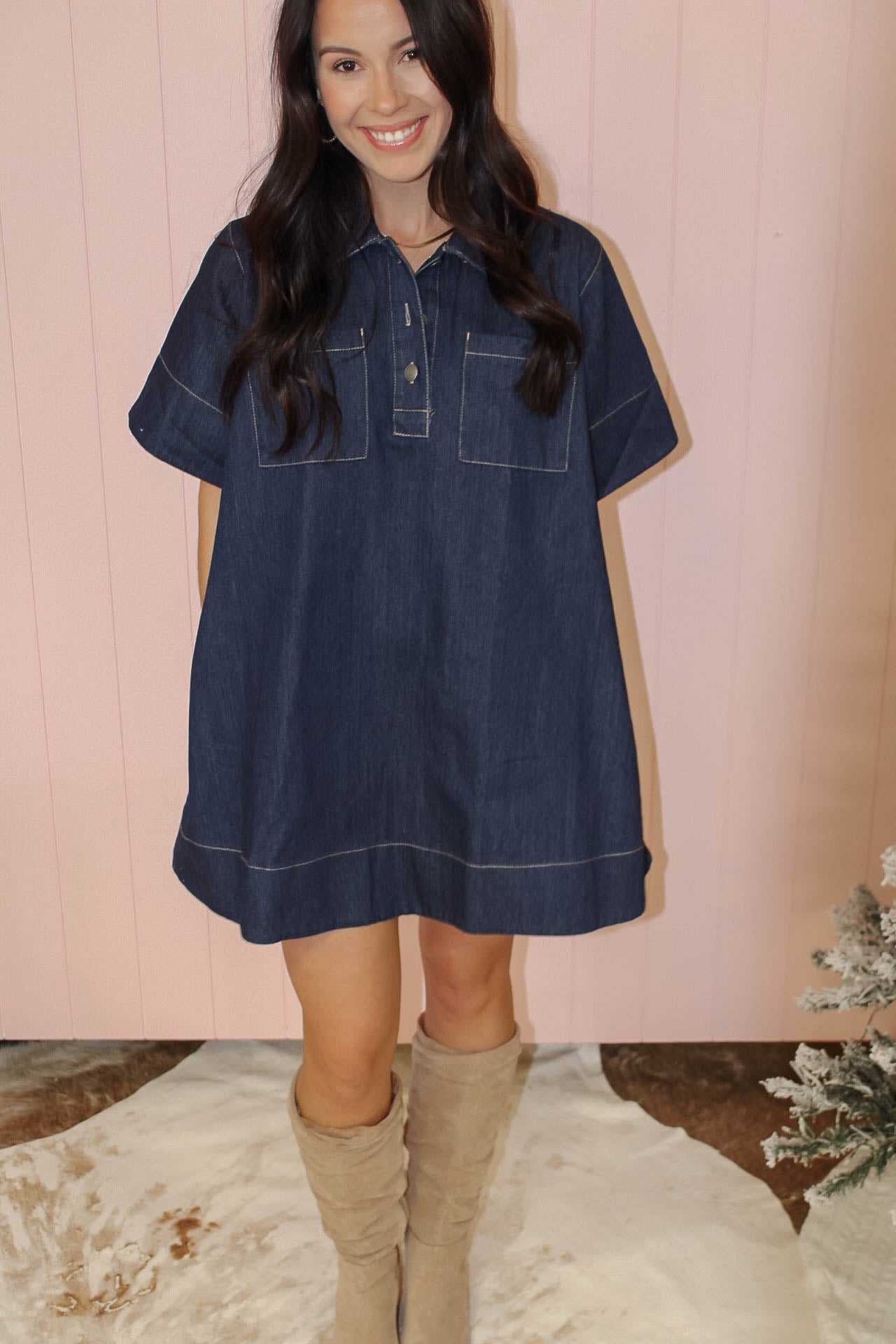 Sandi Denim Dress