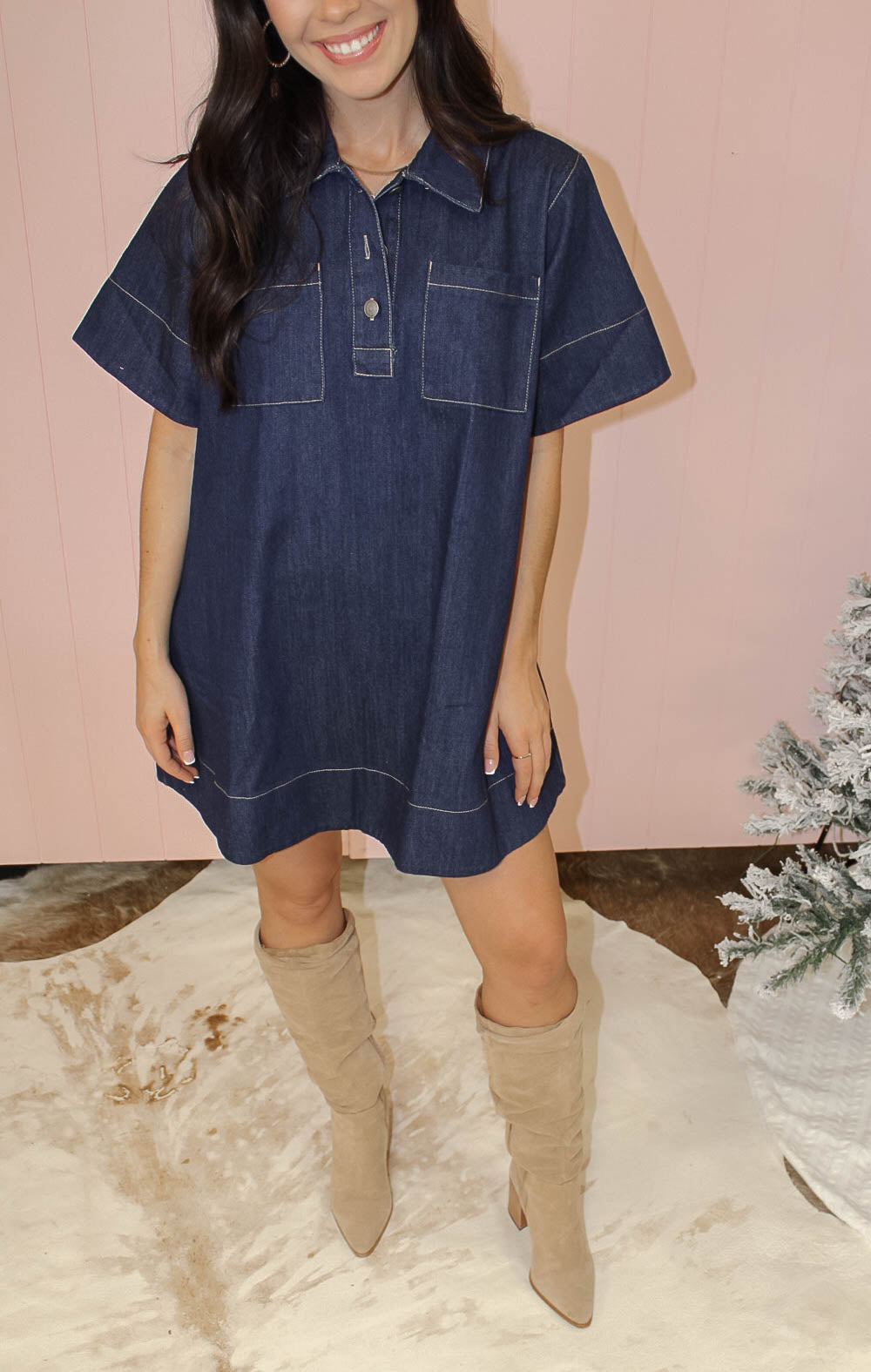 Sandi Denim Dress