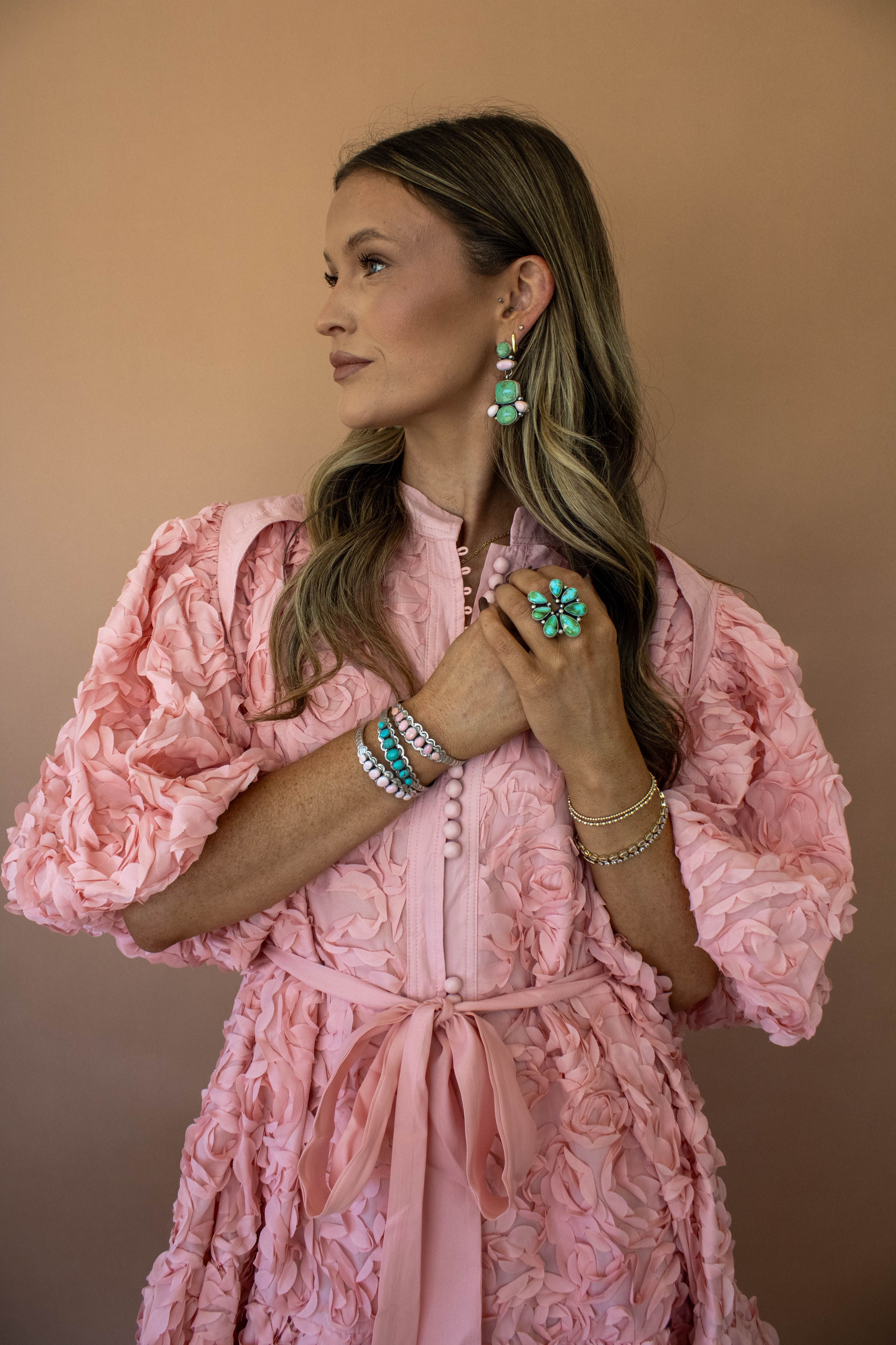 Ruffled Petal Dress