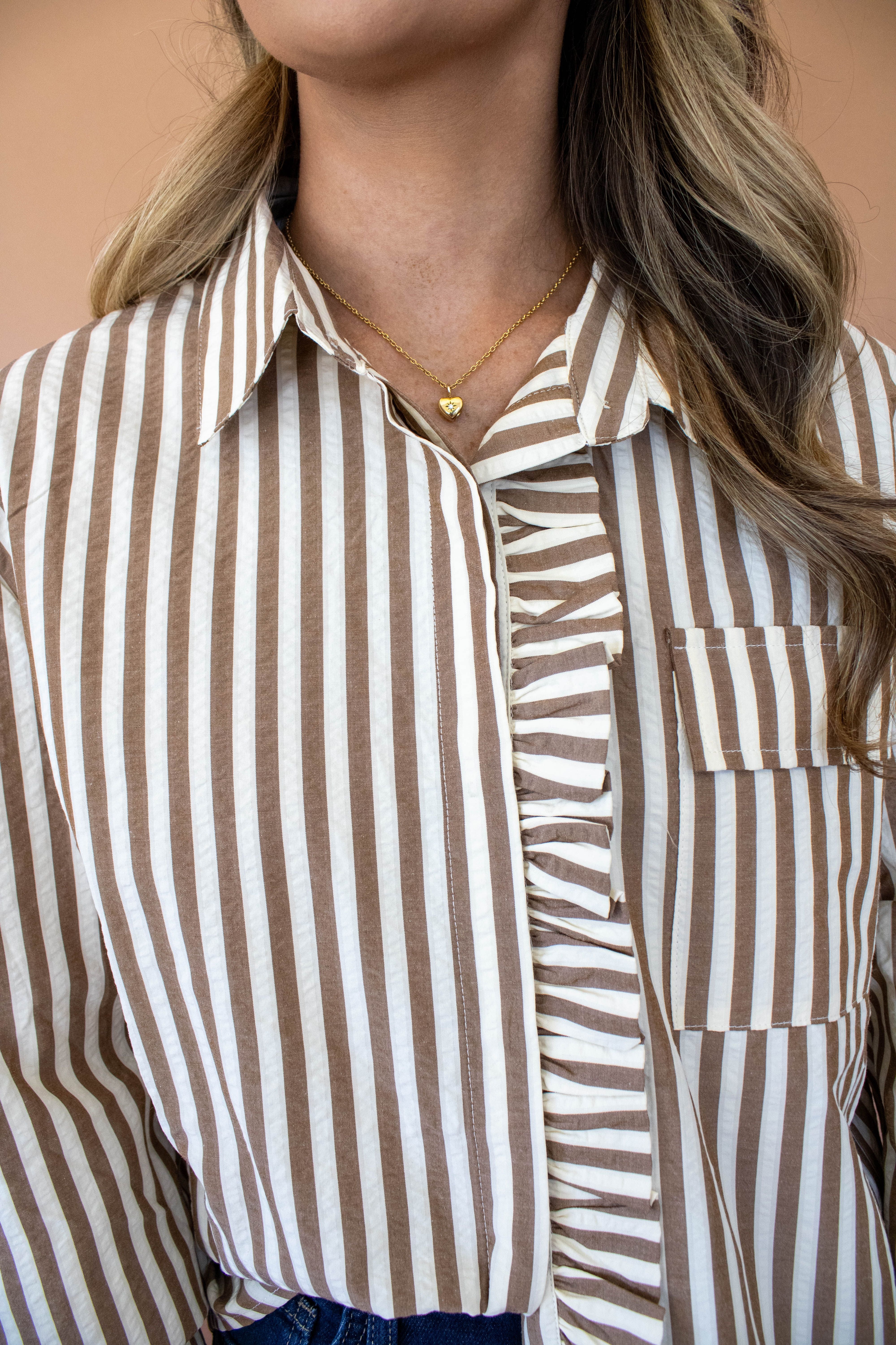 Mabry Ruffled Top