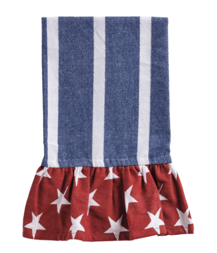 Blue Stripe Americana Towel
