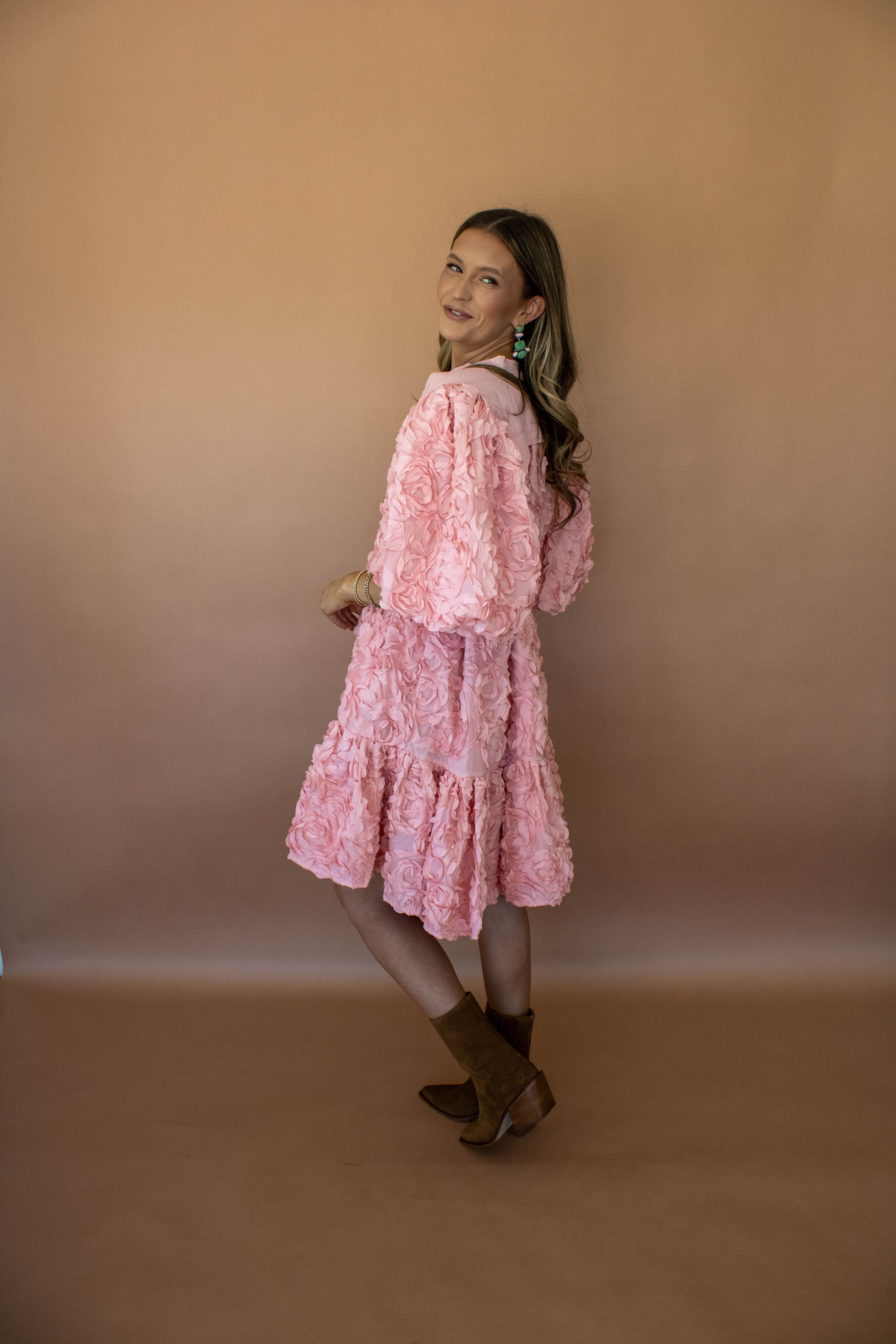 Ruffled Petal Dress