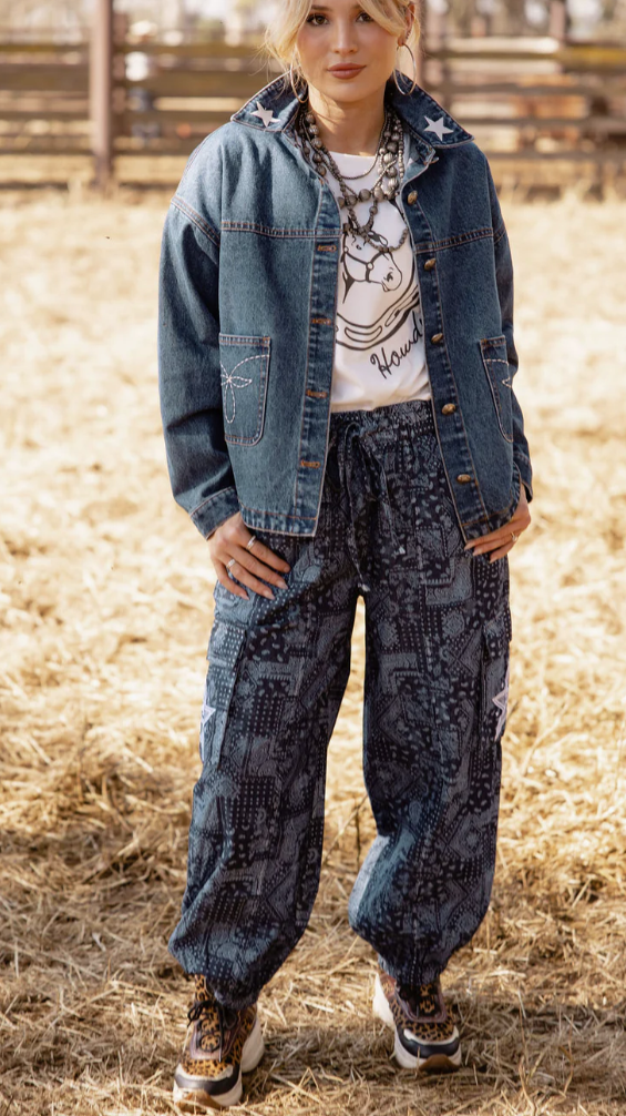 Star Spangled Bandana Pant by Rodeo Quincy
