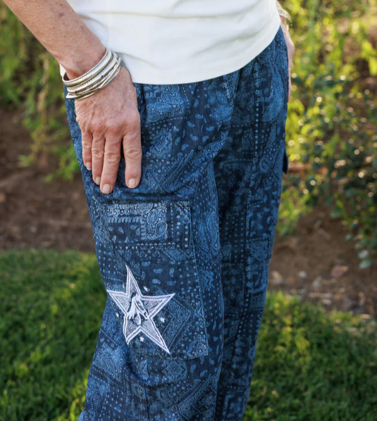 Star Spangled Bandana Pant by Rodeo Quincy