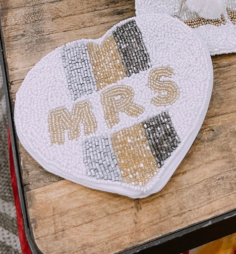 MRS Beaded Coin Pouch
